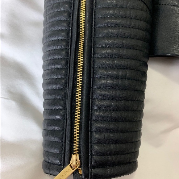 Calvin Klein leather jacket. Textured - Picture 2 of 3